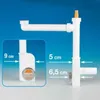 Lira | Raumsparsiphon - Für Waschbecken - Weiß - Produktbild-Vorschau 5