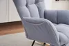 Grau Teddy Plüsch Lounge-Sessel Babyschaukelstuhl Ruhestuhl Produktbild-Vorschau 8