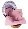 BabyLux Babydecke Musselin 75x60 cm mit Kissen – Produktbild-Vorschau 1