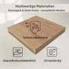 Klapptisch - 174 x 80 x 75 cm, multifunktionaler Esstisch Produktbild-Vorschau 8