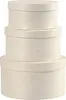 Spanschachtel, rond, 10+11+13 cm, Pappel, 1 set Productafbeelding-voorbeeld 1