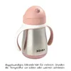 Beaba Edelstahl Strohhalmbecher 250ml - altrosa; 913482 Produktbild-Vorschau 20