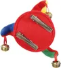 Narrenkappe Mit Schellen Glöckchen mit 2 Haarclips Bunt Produktbild-Vorschau 3