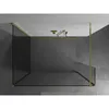 Mexen Kioto Duschwand Walk-in 90 x 75 x 40 cm, transparent, Produktbild-Vorschau 4