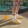 Tennissocken 5 Paar Premium Sportsocken Damen & Herren Crew Produktbild-Vorschau 2