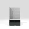 Garderobeset Nela V, beklede garderobe met twee Productafbeelding-voorbeeld 4