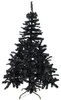 Weihnachtsbaum 180 cm künstlicher Tannenbaum Schwarz Christbaum inkl Ständer Voir les images du produit