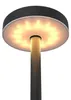 Ledvion 2x Wiederaufladbare LED Tischleuchte Mattschwarz Produktbild-Vorschau 2