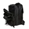 50 L taktyczny plecak – czarny, wodoodporny nylon, outdoor, Podgląd zdjęcia produktu 2