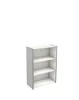 Ordnerregal Leonardo 80x38x111cm 3 OH weiß Produktbild-Vorschau 2