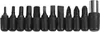A set of screwdriver bits and a magnetic bit holder. Náhľad obrázku produktu