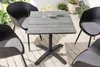 riess-ambiente Outdoor Bistrotisch DESIGNO 70cm schwarz Produktbild-Vorschau 2