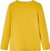 Kinder-Langarmshirt Dunkles Ocker 104 Produktbild-Vorschau 2
