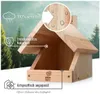 wildtier herz I Amselnistkasten aus verschraubtem Produktbild-Vorschau 2