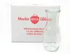A white box with red text and a strawberry logo is shown next to a clear glass bottle. Náhled obrázku produktu