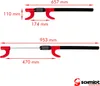 SCHMIDT security tools Lenkradkralle, Extra langes Produktbild-Vorschau 4