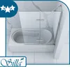 A modern bathroom with a bathtub and a glass shower screen. Produktbild-Vorschau