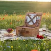 Picknick-Set für 2 Personen, rot, mit Kühlfach und Produktbild-Vorschau 6
