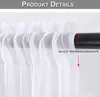 2 Stück Scheibengardine Transparent Vorhang Voile Produktbild-Vorschau 3