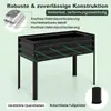 COSTWAY – podwyższona grządka 3 w 1 z pokrywą z PE i Podgląd zdjęcia produktu 7