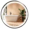 LED Badezimmerspiegel Rund 80 cm – Badspiegel mit LED Produktbild-Vorschau 1