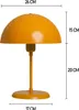 Pilz Lampe I Lipeo I Gelb Tischlampe Metall Mushroom Lamp Produktbild-Vorschau 8