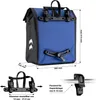 Wiltec Gepäckträgertasche blau, Fahrradtasche Gepäckträger Produktbild-Vorschau 3