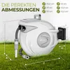 TRESKO® Schlauchtrommel 30m Wasserschlauchaufroller Produktbild-Vorschau 6