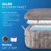 Bestway Energiespar-Whirlpool LAY-Z-SPA Rome AirJet 6 Produktbild-Vorschau 8