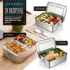 Arendo lunch box per bambini e adulti, in acciaio inox, Anteprima dell’immagine prodotto 6