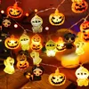 Halloween-Lichterkette, 20 LED-Fensterlichter für die Produktbild-Vorschau 1