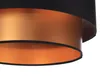 Lampa wisząca DOUBLE BLACK 50 miedziana/czarna Podgląd zdjęcia produktu 3