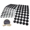 Adsamm® | 500 x selbstklebende Filzgleiter / Schwarz / Ø 22 Produktbild-Vorschau 2