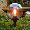 Tafelverlichting, bolvormig, rookglas, 30 cm Productafbeelding-voorbeeld 3