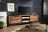 FineBuy Lavagna NISHAN 160x54x40 cm Sheesham Lavagna Hifi Anteprima dell’immagine prodotto 5