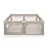 A beige playpen is shown against a white background. Produktbild-Vorschau