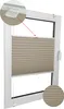 Plissee-Rollo 60x150 – Wärmeisolierung  | Ohne Bohren Produktbild-Vorschau 4