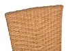 MiaMöbel Esszimmerstuhl 46x98x45 cm Modern Rattan Honig Produktbild-Vorschau 4