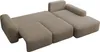 Selsey Carnos - Ecksofa mit Schlaffunktion, Balancekissen, Produktbild-Vorschau 3