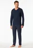 Schiesser pyjamabroek, lange, fijne tricot, donkerblauw, Productafbeelding-voorbeeld 8