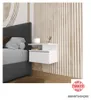 Venus Wand-Nachttisch Pine Platzsparend Design mit 2 Farbe Produktbild-Vorschau 5