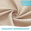(132cm*274cm,Beige) 2 Stück Outdoor-Vorhänge Winddicht Produktbild-Vorschau 5