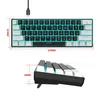 V900 mechanische Tastatur 61 Tasten, USB-C, Gaming & Büro, Produktbild-Vorschau 5