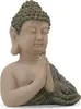 Kunststein Garten-Figur Buddha 24 x 33cm Dekofigur Skulptur Produktbild-Vorschau 5