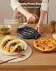 SucceBuy Tortillapresse Taco Chapati Maker Teigpresse mit Produktbild-Vorschau 2