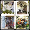 Halloween Spinne 50 cm Riesenspinne Tarantel Deko Schwarz Produktbild-Vorschau 6