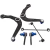 Jeu de bras de suspension pour Peugeot 206 Barre Voir les images du produit 1