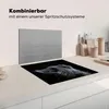 KitchenYeah© Herdabdeckplatte Katze - Licht - Schwarz , Produktbild-Vorschau 3