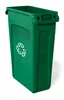 Rubbermaid Slim Jim Belüfteter Abfalleimer mit Produktbild-Vorschau 1