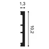 Orac Decor SX163 AXXENT SQUARE Sockelleiste Wandleiste Produktbild-Vorschau 3